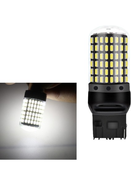 Dekoratif LED Ampul Tek Duy Beyaz T20 144LED 21W Stop Sinyal Ampulü LAAM971-1 fiyatları
