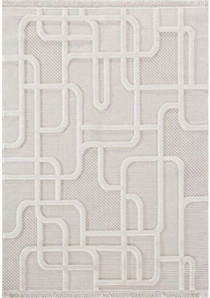 Soho 1088 Iskandinav Dokuma Serisi Salon Oturma Yatak Odası Yolluk Kesme Halısı