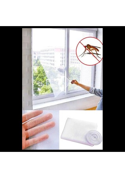 TEK KANAT TÜL PENCERE SİNEKLİK 125X75CM. (4887)