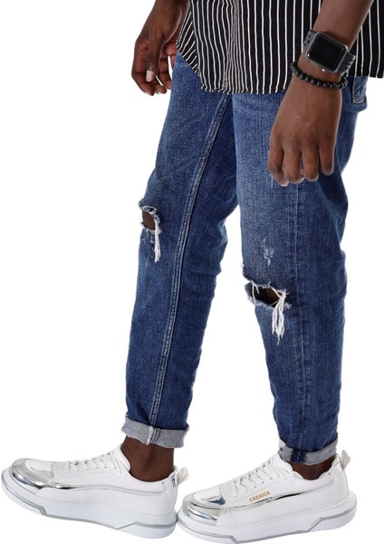 CH241 - Cbt Signature Line Up Erkek Ayakkabı Beyaz/gumus