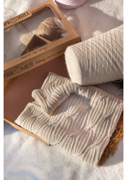 Triko Örme Mevsimlik Ultra Yumuşak Dokulu Kutulu Bebek Battaniyesi fırsatları