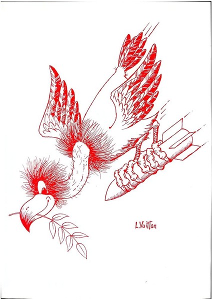 Lvuitton 29X21CM Orijinal Karikatür Tablo modelleri