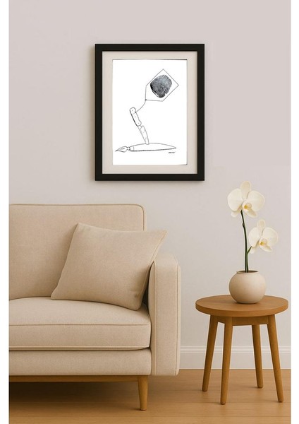 Ivan Haramija 35X25CM Orijinal Karikatür Tablo fiyatları