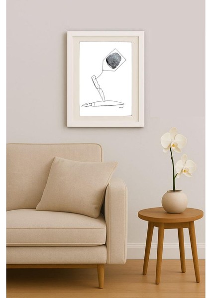 Ivan Haramija 35X25CM Orijinal Karikatür Tablo indirimleri