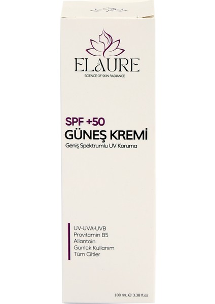 Elaure Güneş Kremi 100ML