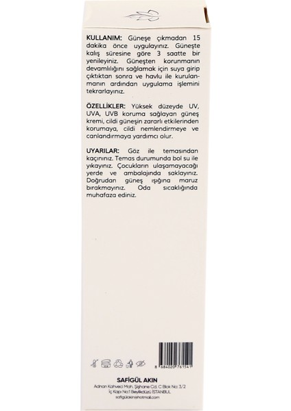 Elaure Güneş Kremi 100ML fiyatları