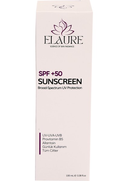 Elaure Güneş Kremi 100ML modelleri