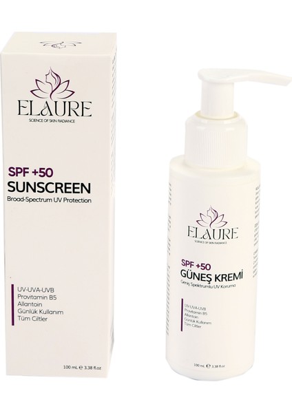 Elaure Güneş Kremi 100ML indirimleri