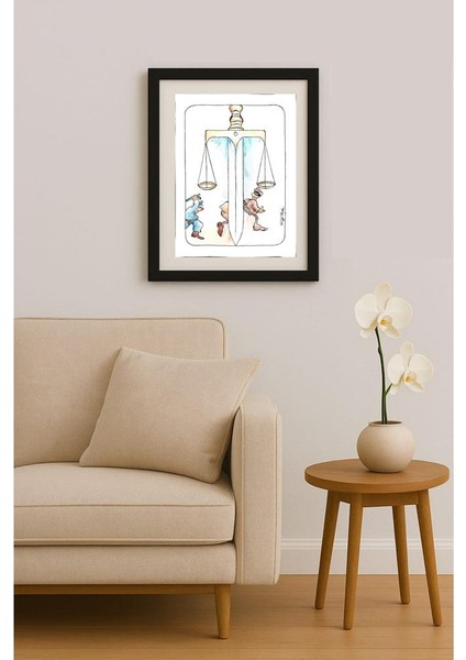 Tode Blazevski 35X25CM Orijinal Karikatür Tablo fiyatları