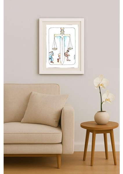 Tode Blazevski 35X25CM Orijinal Karikatür Tablo indirimleri