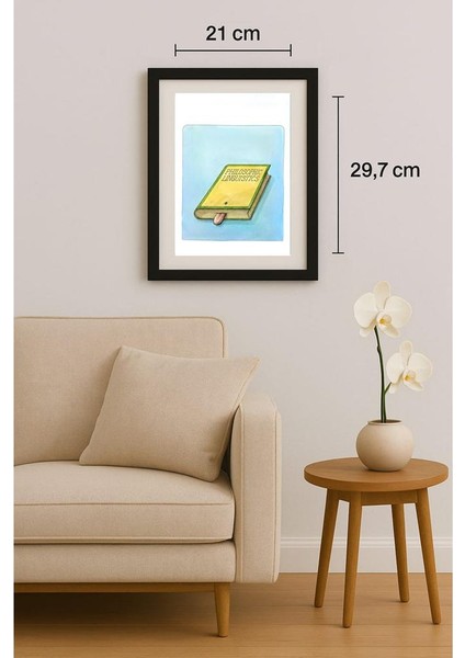 Ivan Kovacik 29X21CM Orijinal Karikatür Tablo fiyatları