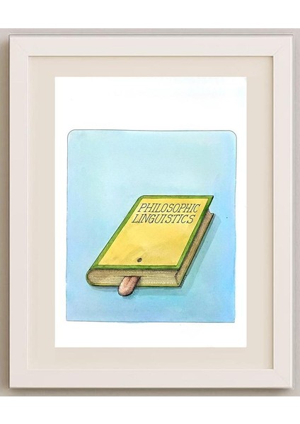 Ivan Kovacik 29X21CM Orijinal Karikatür Tablo fırsatları