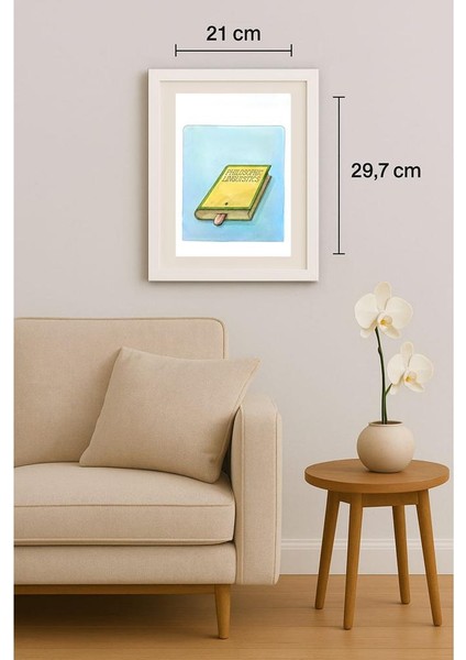 Ivan Kovacik 29X21CM Orijinal Karikatür Tablo indirimleri