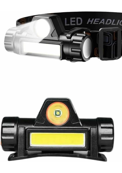 Kafa Lambası Çalışma Işığı Kafa Feneri Şarjlı Mıknatıslı Fenerli modelleri