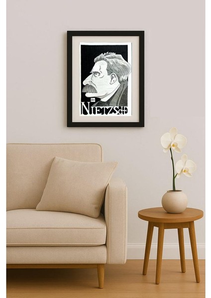 Bozidar Vucelic 24X18CM Orijinal Karikatür Tablo fiyatları