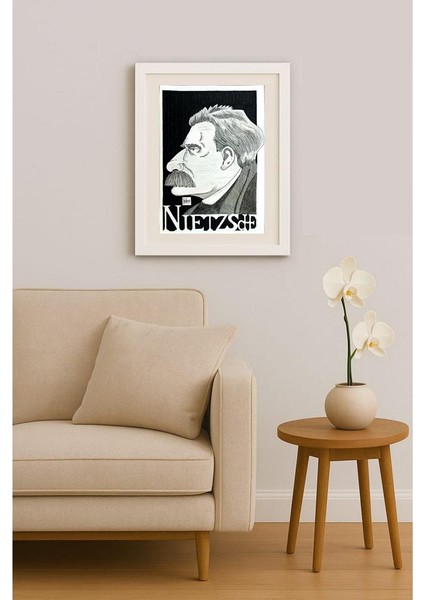 Bozidar Vucelic 24X18CM Orijinal Karikatür Tablo indirimleri