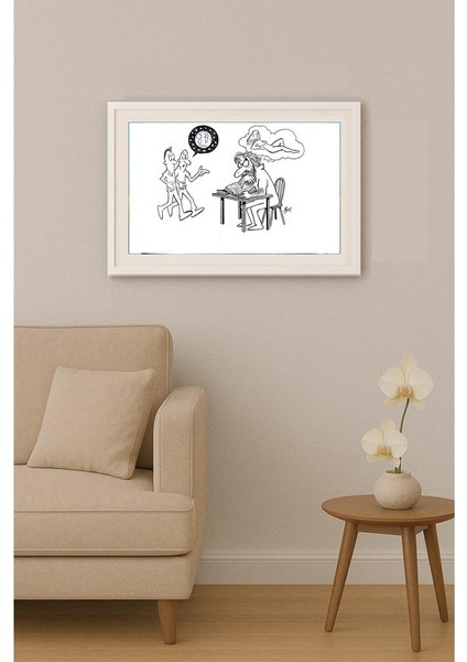 Afonso Carlos Fernandes 29X21CM Orijinal Karikatür Tablo indirimleri