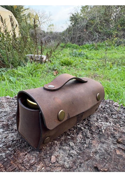 Deri Kılıflı Kavanoz Seti –deri Kamp Baharatlık-Deri Kamp Kahvaltılık Baharat, Bal,reçel,kahve indirimleri