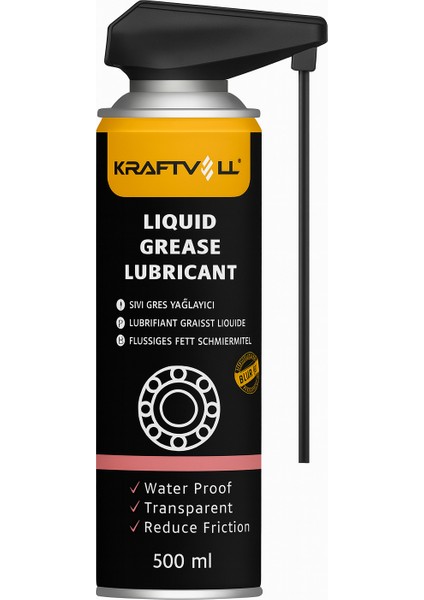 17042013 Sıvı Gres Yağlayıcı Kraftvol 500 ml