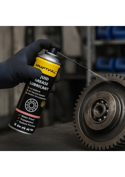 17042013 Sıvı Gres Yağlayıcı Kraftvol 500 ml modelleri