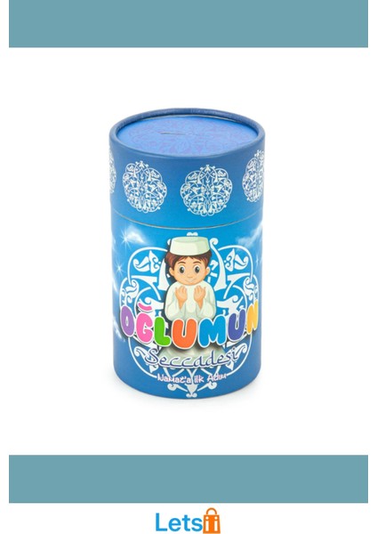 Yumuşak Dokulu Eğlenceli Oğluma Seccade Kumbara Hediyeli fırsatları