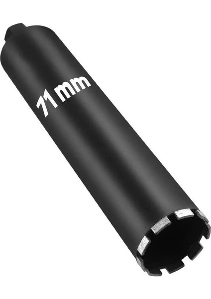 Elmas Karot Ucu 71 mm Beton Zemin Duvar Delme Delik Açma Panç Aparat Uç Deprem Numune Al Test modelleri