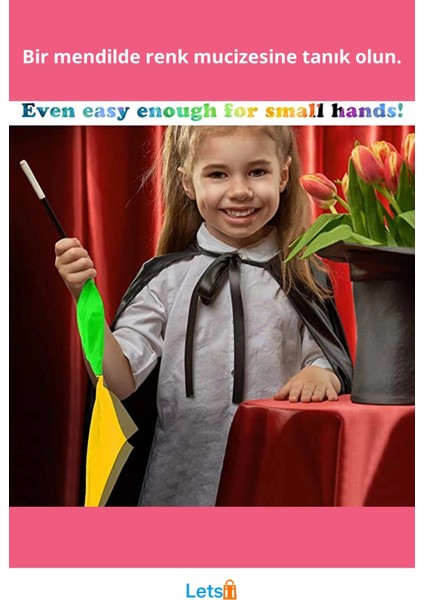 Renk Değiştiren Eğlenceli Sihirli Mendil Sihirbazlık Oyunu fiyatları