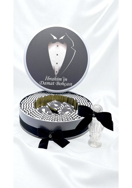 Damat Bohçası Isme Özel Çikolata