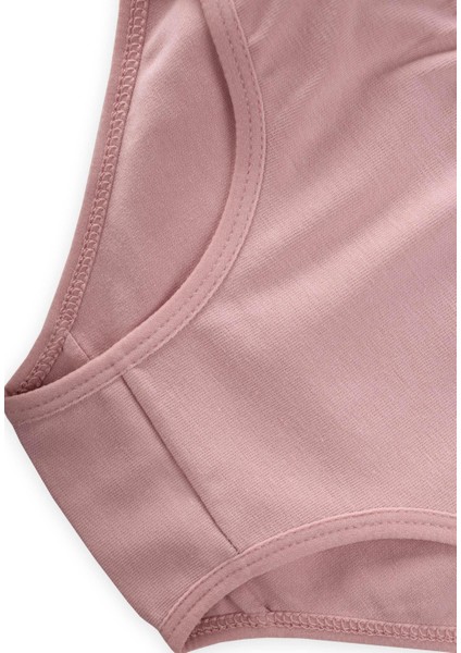 Üçlü Kız Külot Set 2-9 Yaş Pudra Pembe modelleri