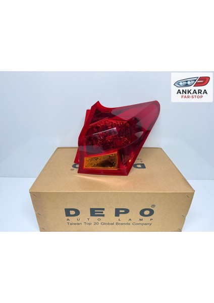 Toyota Auris 2013 - 2015 Dış Stop Lambası Sağ (Dış Sağ - Depo Marka) modelleri