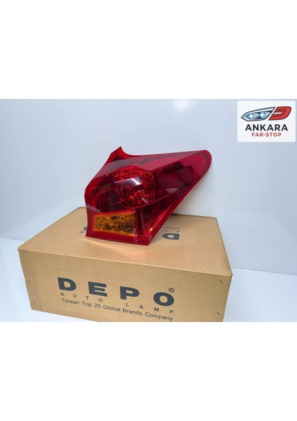 Toyota Auris 2013 - 2015 Dış Stop Lambası Sağ (Dış Sağ - Depo Marka) indirimleri