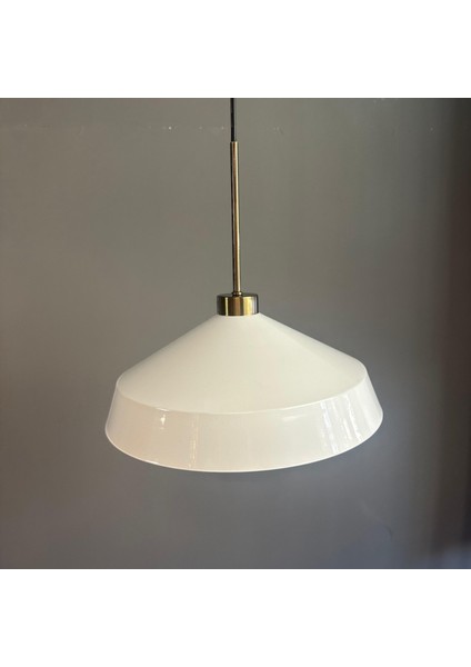 Lema Beyaz Tekli Avize Ince Eskitme Başlık Sarkıt Lamba Restoran Cafe Salon Avizeleri fırsatları