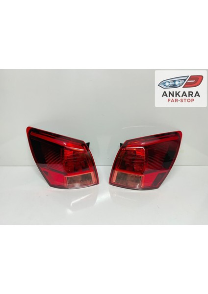 Nissan Qashqai 2007 - 2010 Stop Lambası Sağ - Sol Dış Takım (Toplam 2 Adet Stop)