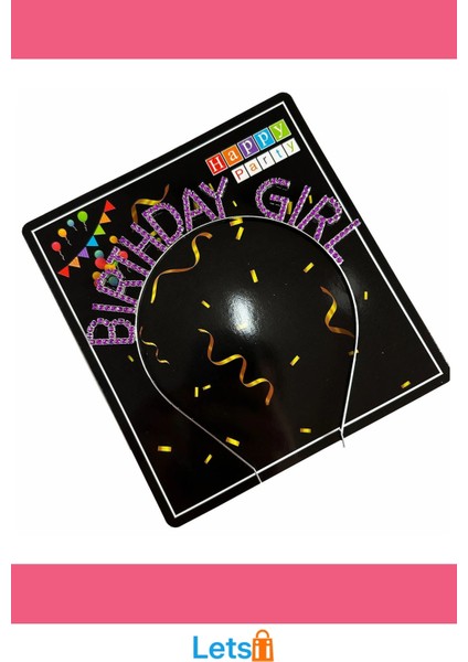 Mor Renk Kristal Taşlı Parlak Doğum Günü Kızı Taçı fırsatları