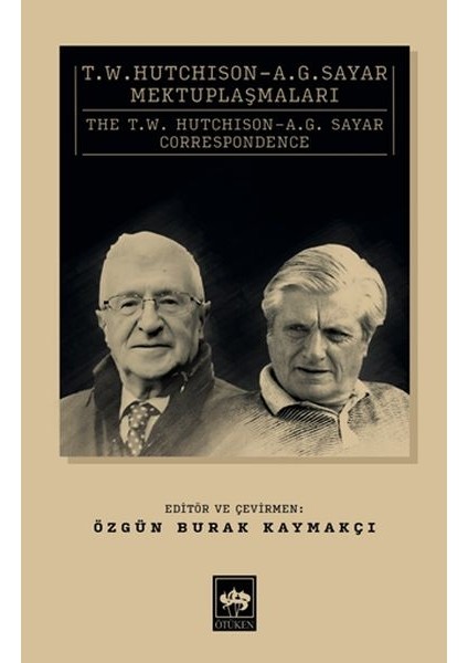 T. W. Hutchison - A. G. Sayar Mektuplaşmaları