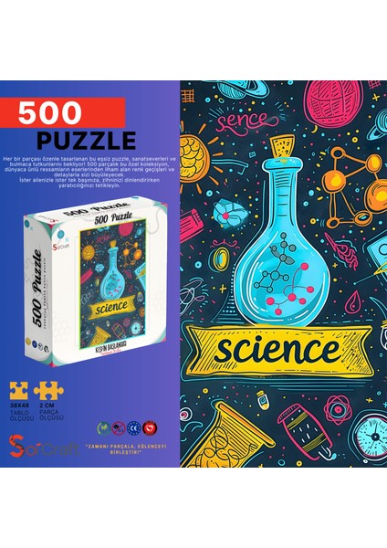500 Parça Puzzle Keşfin Başlangıcı modelleri