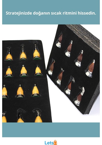 Ahşap Doğal El Yapımı Klasik Satranç Taşı No 4 fiyatları