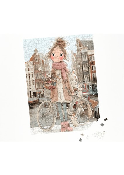 500 Parça Puzzle Pembe Atkılı Kızın Hikayesi indirimleri