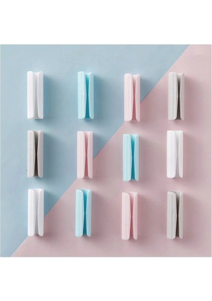 Yatak Yorgan Çarşaf Klipsi 12 Adet Kaydırmaz Çok Amaçlı Tutucu (K95)