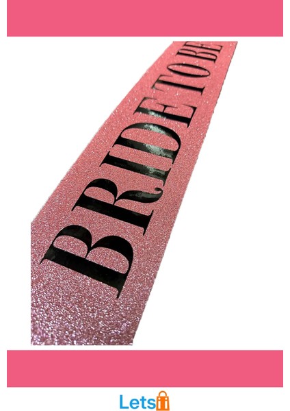 Pembe Bride To Be Kuşak Kemer Gelin Adayları Için modelleri