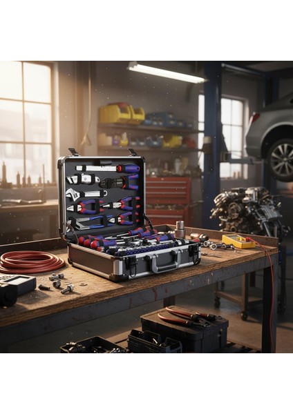 WP209100 297 Parça Cr-V Profesyonel El Aleti Tamir Seti Tamir Bakım Çantası fırsatları