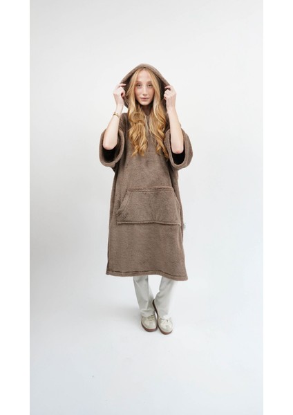 Blamb Welsoft Oversize Kapüşonlu Hoodie – Yumuşak Polar, Rahat Unisex Sweatshirt