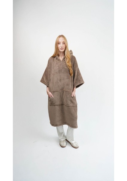 Blamb Welsoft Oversize Kapüşonlu Hoodie – Yumuşak Polar, Rahat Unisex Sweatshirt