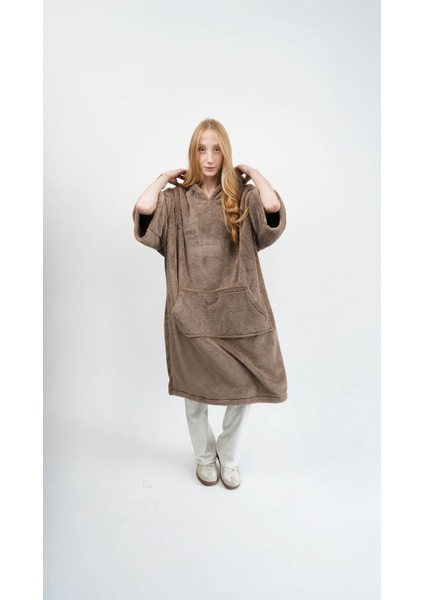 Blamb Welsoft Oversize Kapüşonlu Hoodie – Yumuşak Polar, Rahat Unisex Sweatshirt