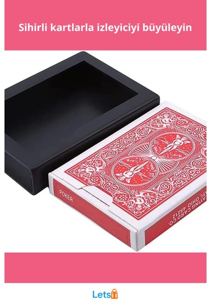 Sihirli Kaybolan Deste Oyun Kağıdı Ilizyon Oyun Kartı fiyatları