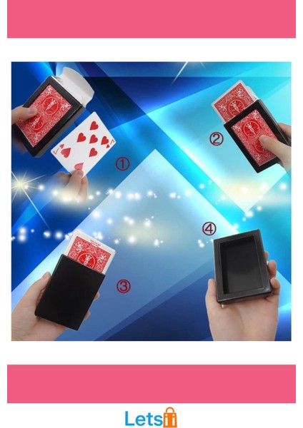 Sihirli Kaybolan Deste Oyun Kağıdı Ilizyon Oyun Kartı modelleri