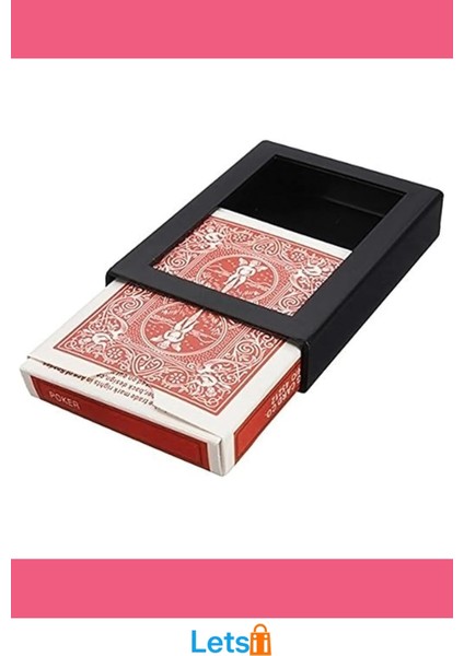 Sihirli Kaybolan Deste Oyun Kağıdı Ilizyon Oyun Kartı fırsatları