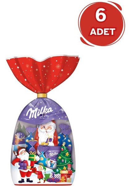 Xmas Choco Mix Bag Yılbaşı Çikolatası 126G – 6 Adet