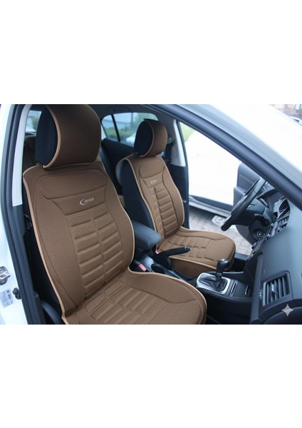 Tüm Araçlarla Uyumlu Premium Koltuk Minderi Ön ve Arka Koltuklar Için 5'li Taba Renk