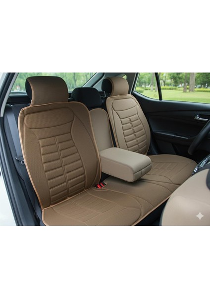 Tüm Araçlarla Uyumlu Premium Koltuk Minderi Ön ve Arka Koltuklar Için 5'li Taba Renk fiyatları